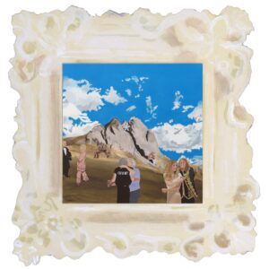 LET'S GO DANCING: SPLIT A MOUNTAIN IN TWO WITH A FLAKE OF SNOW (OPAQUE BONE VINYL)